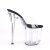 Pleaser FLAMINGO-801 Zapato Abierto Plataforma Transparente EU-35 / US-5