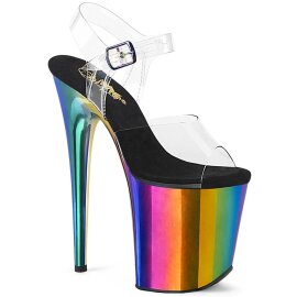 Pleaser FLAMINGO-808RC Sandalia de Tacón...
