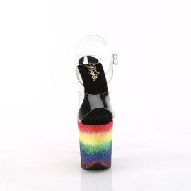 Pleaser FLAMINGO-808RG-04 Sandalia de Tacón...