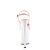 Pleaser FLAMINGO-809 Sandalia de Tacón Plataforma Charol Rosa Claro Blanco EU-35 / US-5