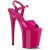 Pleaser FLAMINGO-809 Sandalia de Tacón Plataforma Charol Rosa EU-38 / US-8