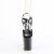 Pleaser FLAMINGO-824 Sandalia de Tacón Plataforma Charol Negro EU-35 / US-5