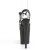 Pleaser FLAMINGO-824 Sandalia de Tacón Plataforma Cuero Sintético Negro EU-35 / US-5