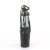Pleaser FLAMINGO-850 Sandalia de Tacón Plataforma Cuero Sintético Negro EU-35 / US-5