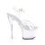 Pleaser ILLUMINATOR-708  Botín Plataforma Transparente Multicolor EU-37 / US-7