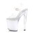 Pleaser ILLUMINATOR-808  Botín Plataforma Transparente Multicolor EU-35 / US-5