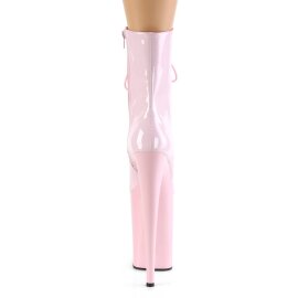 Pleaser INFINITY-1020 Botín Plataforma Charol Rosa Claro EU-38 / US-8