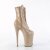 Pleaser INFINITY-1020 Botín Plataforma Charol Beige EU-35 / US-5