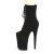 Pleaser INFINITY-1020FS Botín Plataforma Ante Sintético Negro EU-39 / US-9