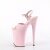 Pleaser INFINITY-909 Sandalia de Tacón Plataforma Charol Rosa Claro EU-38 / US-8
