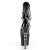 Pleaser IRONAgarre-1020 Botín Plataforma Charol Negro EU-37 / US-7