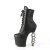 Pleaser IRONAgarre-1020 Botín Plataforma Cuero Sintético Negro EU-35 / US-5