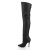 Pleaser LEGEND-8899 Bota Alta Cuero Negro EU-44 / US-14
