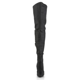Pleaser LEGEND-8899 Bota Alta Cuero Negro EU-37 / US-7