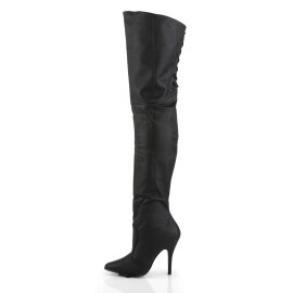 Pleaser LEGEND-8899 Bota Alta Cuero Negro EU-37 / US-7