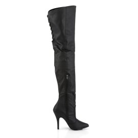 Pleaser LEGEND-8899 Bota Alta Cuero Negro EU-37 / US-7