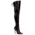 Pleaser LEGEND-8899 Bota Alta Cuero Negro EU-37 / US-7
