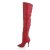 Pleaser LEGEND-8899 Bota Alta Cuero Rojo EU-37 / US-7