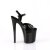 Pleaser NAUGHTY-809 Sandalia de Tacón Plataforma Charol Negro EU-37 / US-7