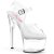 Pleaser PASSION-708 Sandalia de Tacón Plataforma Transparente EU-35 / US-5