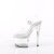Pleaser PASSION-708 Sandalia de Tacón Plataforma Transparente EU-37 / US-7