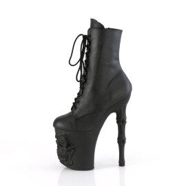 Pleaser RAPTURE-1020 Botín Plataforma Cuero Sintético Negro EU-35 / US-5