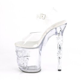 Pleaser RAPTURE-808 Sandalia de Tacón Plataforma Transparente EU-35 / US-5