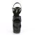 Pleaser RAPTURE-809 Sandalia de Tacón Plataforma Cuero Sintético Negro EU-37 / US-7