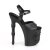Pleaser RAPTURE-809 Sandalia de Tacón Plataforma Cuero Sintético Negro EU-37 / US-7