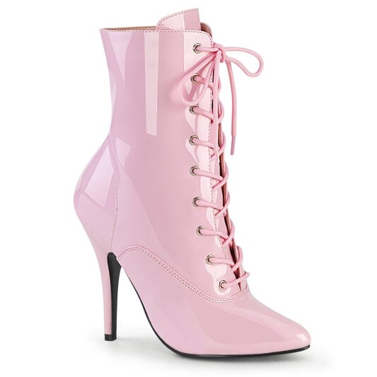 Pleaser SEDUCE-1020 Botín Charol Rosa EU-40 / US-10