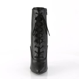 Pleaser SEDUCE-1020 Botín Cuero Sintético Negro EU-38 / US-8