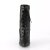 Pleaser SEDUCE-1020 Botín Cuero Sintético Negro EU-38 / US-8