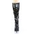 Pleaser SEDUCE-2000 Bota Charol Negro EU-37 / US-7