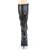 Pleaser SEDUCE-2000 Bota Cuero Sintético Negro EU-37 / US-7