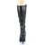 Pleaser SEDUCE-2024 Bota Cuero Sintético Negro EU-38 / US-8