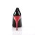 Pleaser SEDUCE-216 Tacones Charol Negro EU-40 / US-10