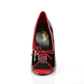 Pleaser SEDUCE-216 Tacones Charol Negro EU-35 / US-5