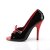 Pleaser SEDUCE-216 Tacones Charol Negro EU-35 / US-5