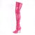 Pleaser SEDUCE-3000 Bota Alta Charol Rosa EU-41 / US-11