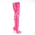 Pleaser SEDUCE-3010 Bota Alta Charol Rosa EU-39 / US-9