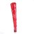 Pleaser SEDUCE-3024 Bota Alta Charol Rojo EU-42 / US-12