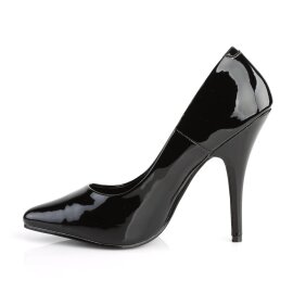 Pleaser SEDUCE-420 Tacones Charol Negro EU-37 / US-7