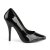 Pleaser SEDUCE-420 Tacones Charol Negro EU-37 / US-7