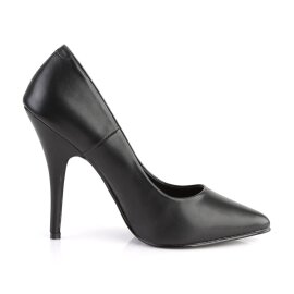Pleaser SEDUCE-420 Tacones Cuero Sintético Negro EU-35 / US-5