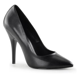 Pleaser SEDUCE-420 Tacones Cuero Sintético Negro EU-37 / US-7