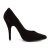 Pleaser SEDUCE-420 Tacones Terciopelo Negro EU-37 / US-7