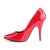 Pleaser SEDUCE-420 Tacones Charol Rojo EU-35 / US-5