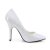 Pleaser SEDUCE-420 Tacones Charol Blanco EU-41 / US-11