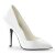 Pleaser SEDUCE-420 Tacones Charol Blanco EU-43 / US-13