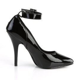 Pleaser SEDUCE-431 Tacones Charol Negro EU-37 / US-7